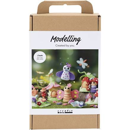 Diy Kit Modellering, Fe, Pastelfarver, 1 Pk. - Diverse