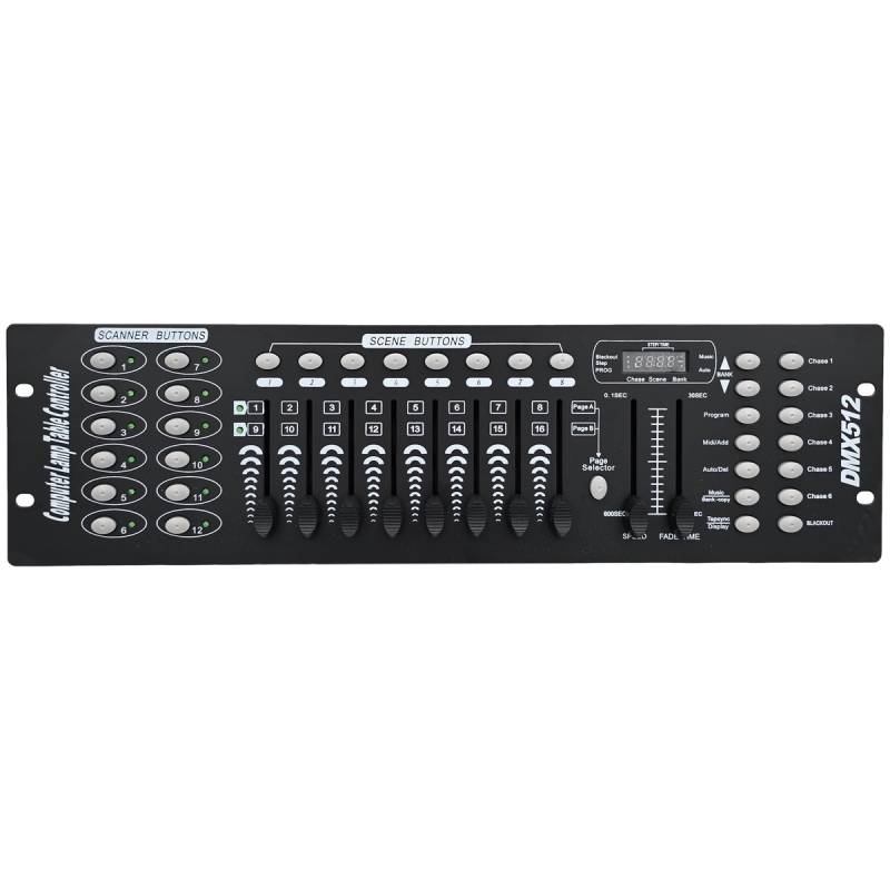 Redshow Dmx-10 Dmx-Controller Black
