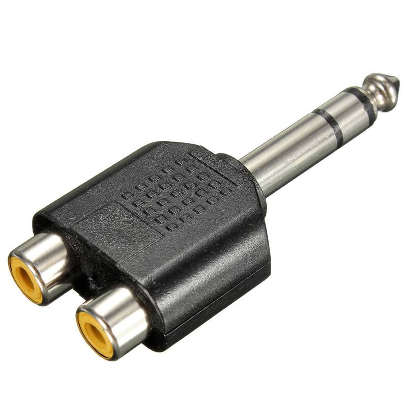 Hiend 2 X Phono Auf Klinke (stereo) Adapter