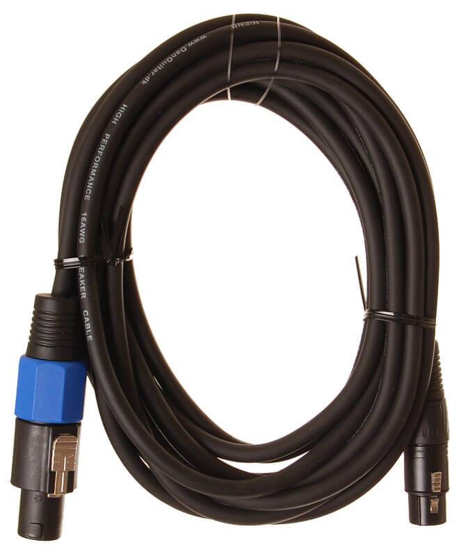 Hiend Speakon-Til-Xlr-Kabel 5 Meter