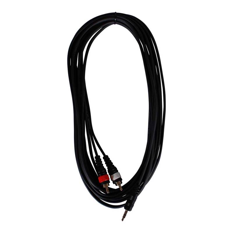Hiend 2 X Phono-Zu-Minibuchse (stereo)-Kabel 6 Meter