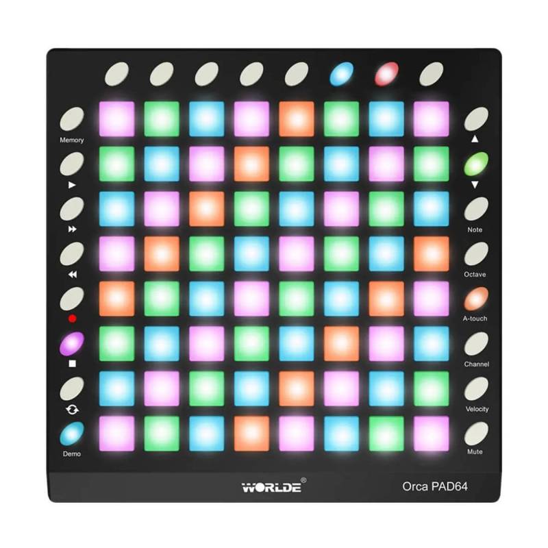 Worlde Orca Pad 64 Midi Controller