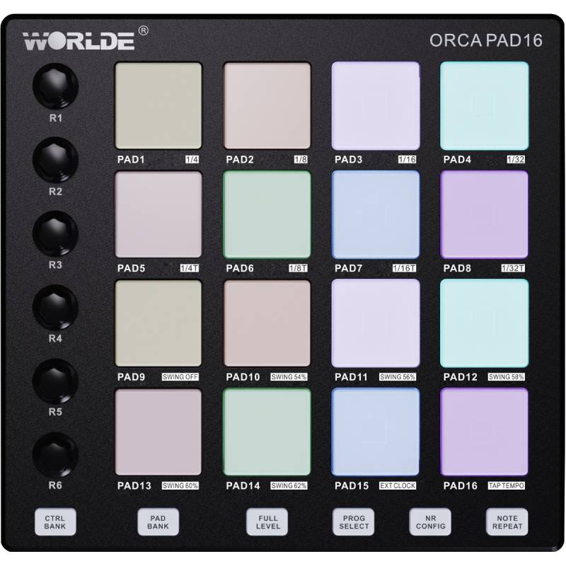 Worlde Pad-16 Midi-Controller