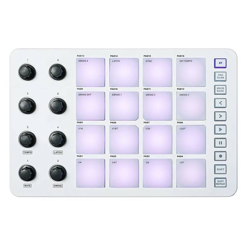 M-Vave Pad Midi Bluetooth Midi-Controller