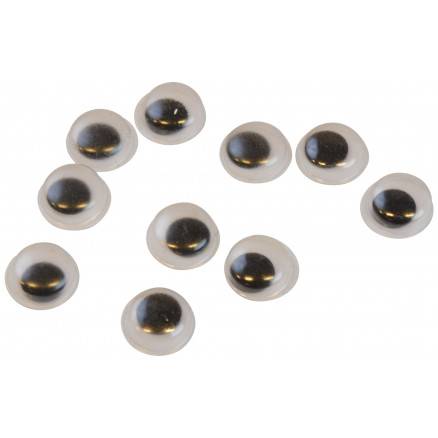 Infinity Hearts Rulleøjne Til Pålimning 10mm - 5 Sæt