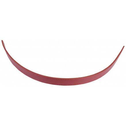 Infinity Hearts Taskehank Imiteret Læder Bordeaux Rød 1,8x62cm - 1 Stk