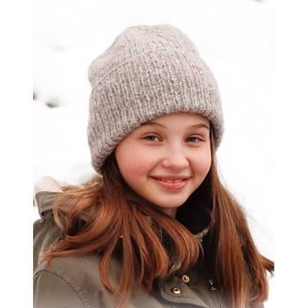 Winter Smiles Hat By Drops Design - Hue Strikkeopskrift Str. 2 - 12 år - Drops - Garnstudio