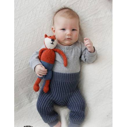Early Nap Pants By Drops Design - Baby Bukser Strikkeopskrift Str. Præmatur - 3/4 år - Drops - Garnstudio