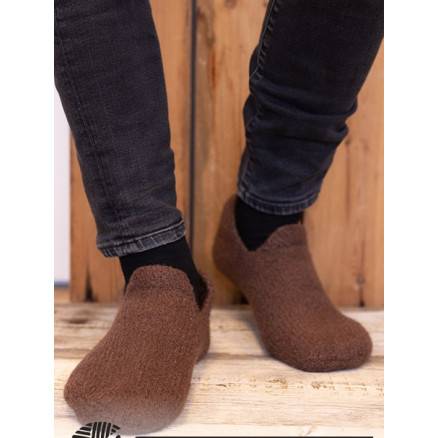 Meadow Meanderings By Drops Design - Tøfler Strikkeopskrift Str. 26/28 - 44/46 - Drops - Garnstudio
