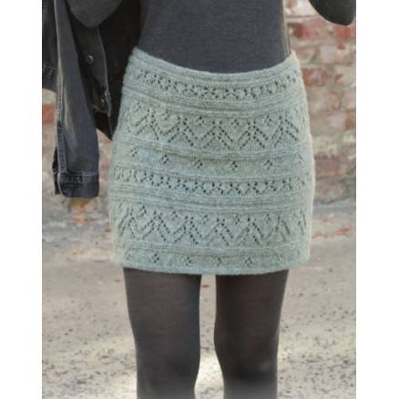 Mint Tulip By Drops Design - Nederdel Strikkeopskrift Str. S - Xxxl - Drops - Garnstudio