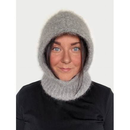 Tromsø Hoodie Af Slow Knitwear - No/En Strikkeopskrift Til Balaclava Onesize (54cm) - Rito Krea