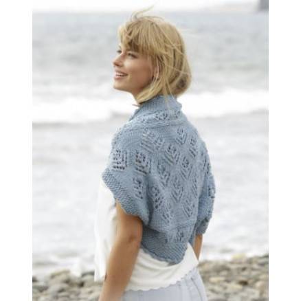 Beach Bolero By Drops Design - Bolero Strikkeopskrift Str. S/M - Xxxl - Drops - Garnstudio