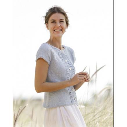 Charlotte Cardigan By Drops Design - Cardigan Strikkeopskrift Str. S - Xxxl - Drops - Garnstudio
