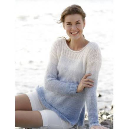 Sailing By Drops Design - Bluse Strikkeopskrift Str. S - Xxxl - Drops - Garnstudio