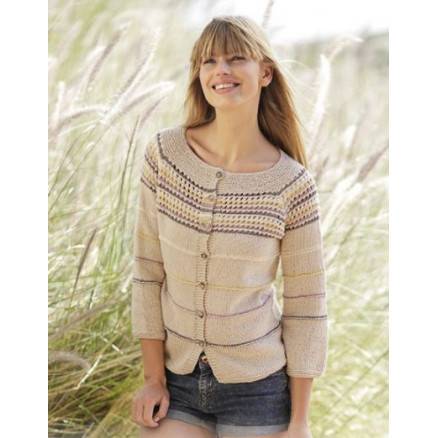 Freja Cardigan By Drops Design - Jakke Strikkeopskrift Str. S - Xxxl - Drops - Garnstudio