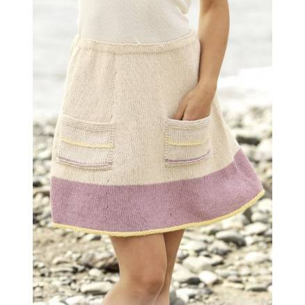 Spring Belle By Drops Design - Nederdel Strikkeopskrift Str. S - Xxxl - Drops - Garnstudio