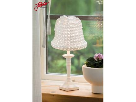 Hoooked Lille Skærm Til Bordlampe - Lampeskærm Hækleopskrift 52x25 Cm