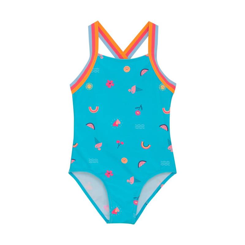 Color Kids Pige Badedragt - River Blue - 92
