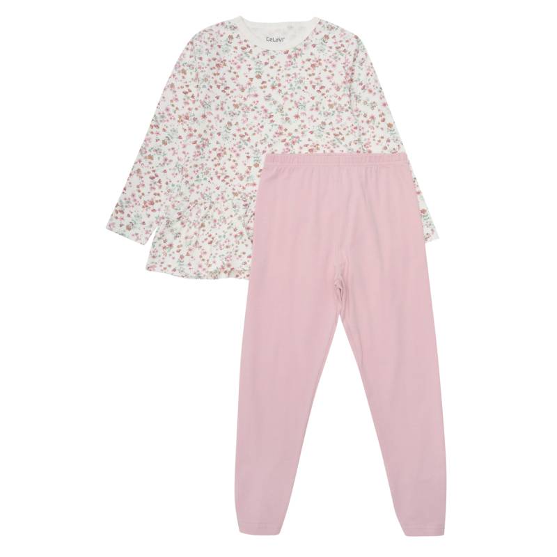 Celavi Pige Nattøjssæt - Burnished Lilac - 80