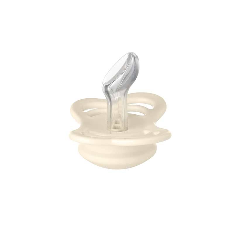 Bibs Anatomisk Couture Sut - Str. 1 - Silikone - Ivory