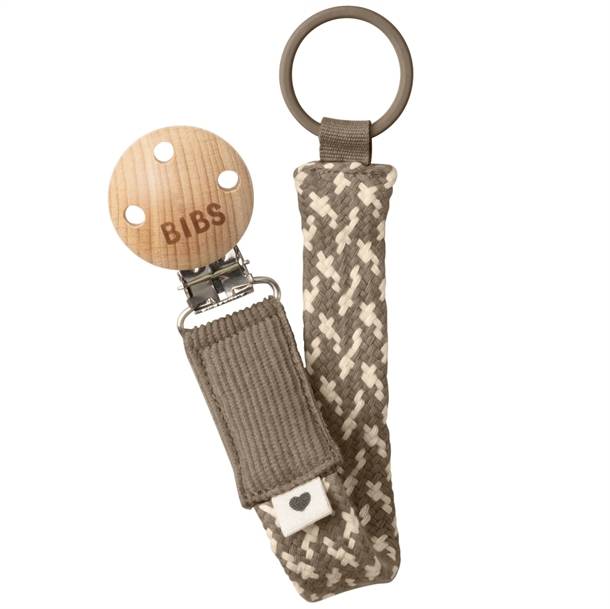 Bibs Accessories - Paci Braid Suttesnor - Dark Oak/Vanilla
