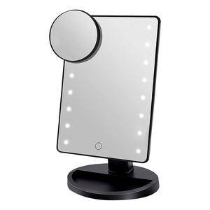 Uniq Klassisk Star Makeup Spejl Sort - 1 Stk.