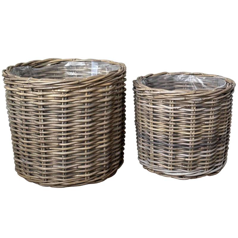 Rattan Kurvesæt, 2 Stk. Små Kurve - Naga