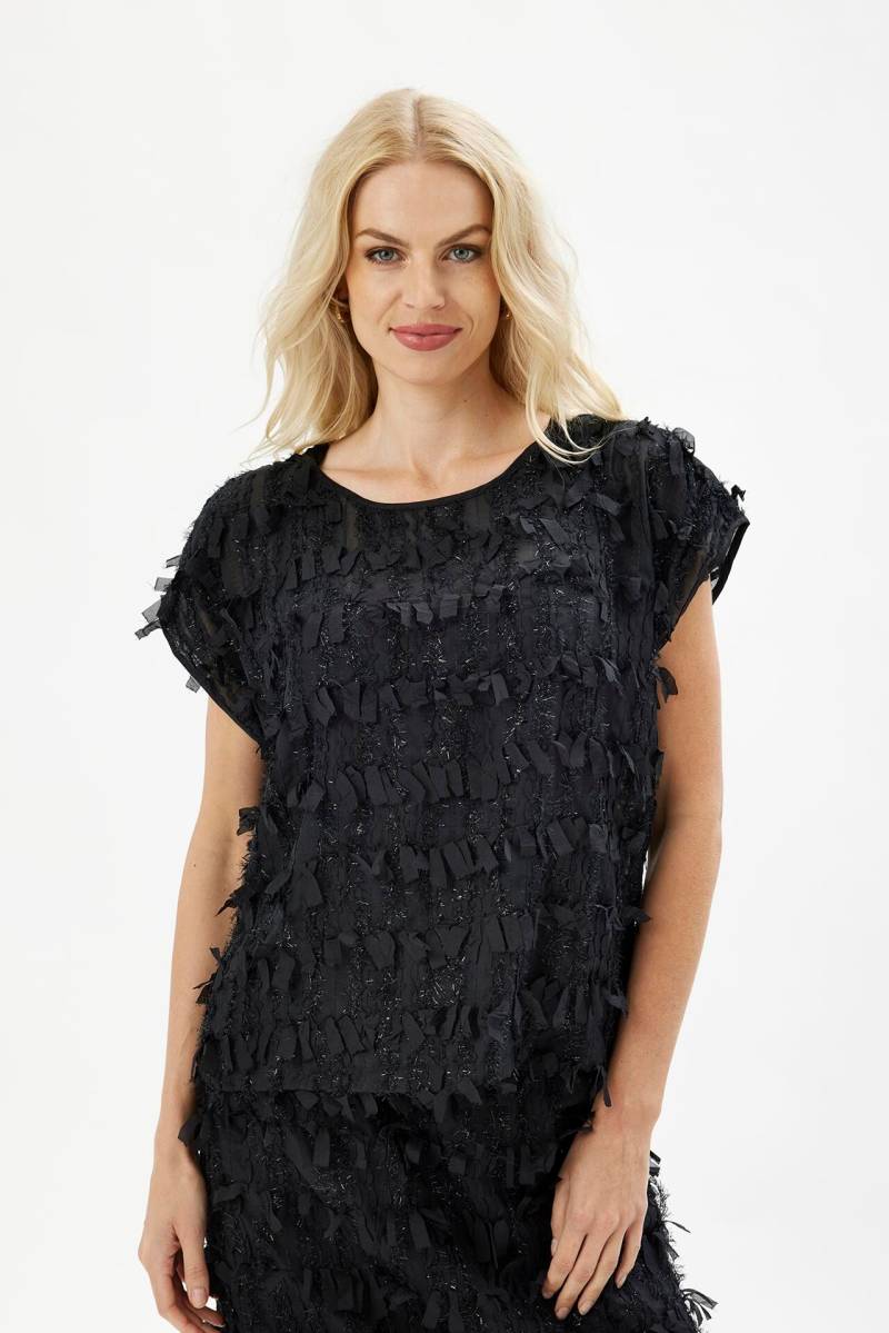 In Front Isadora Blouse 16476 999 (black 999, L)