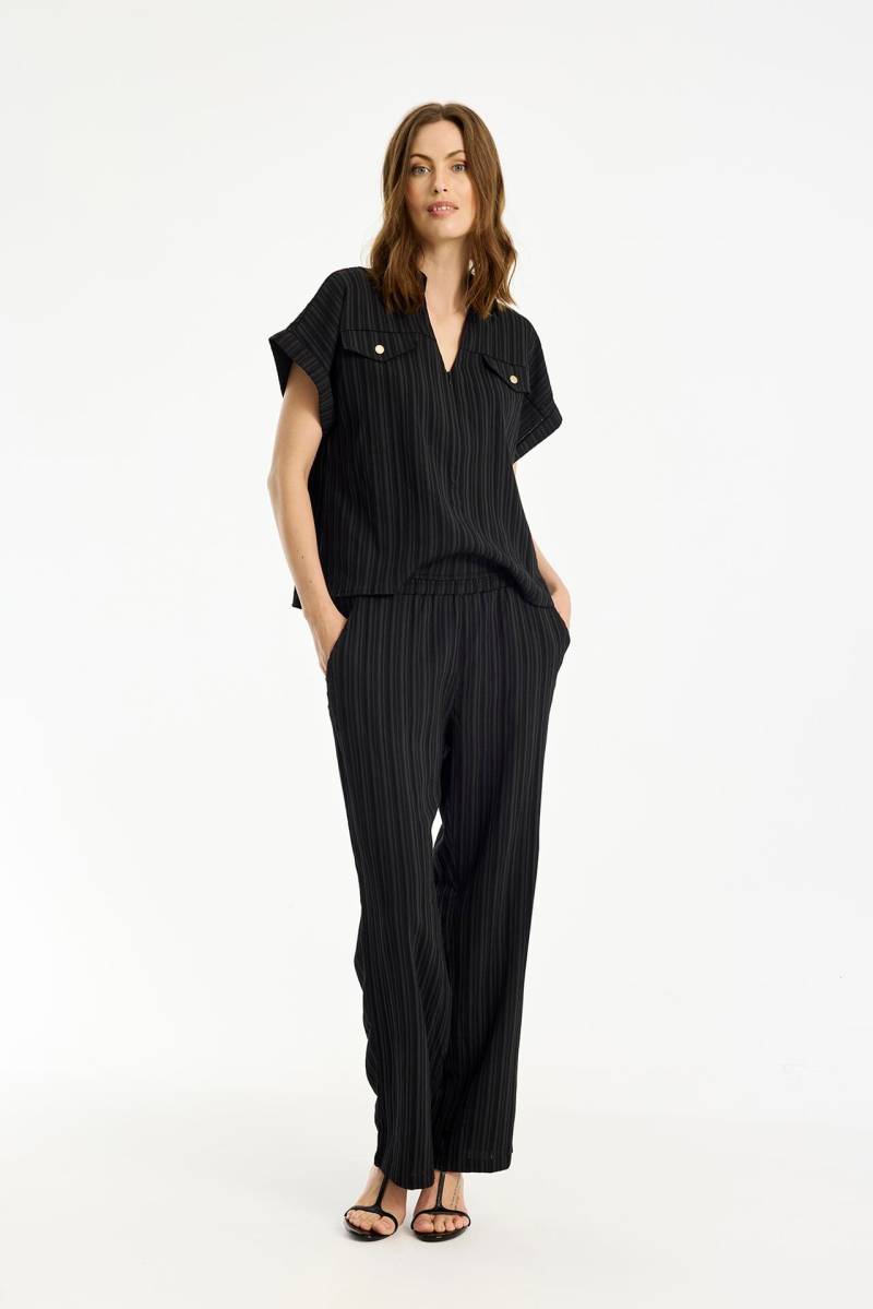 In Front Camilla Jumpsuit 16602 999 (black 999, L)