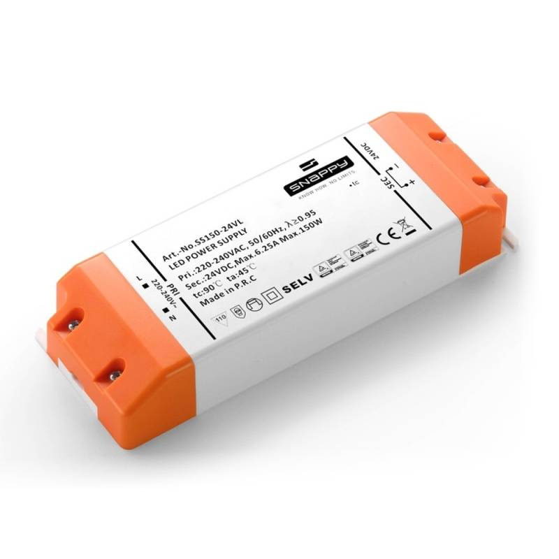 Snappy Kvalitets Led Driver 230v Til 24v - 150w