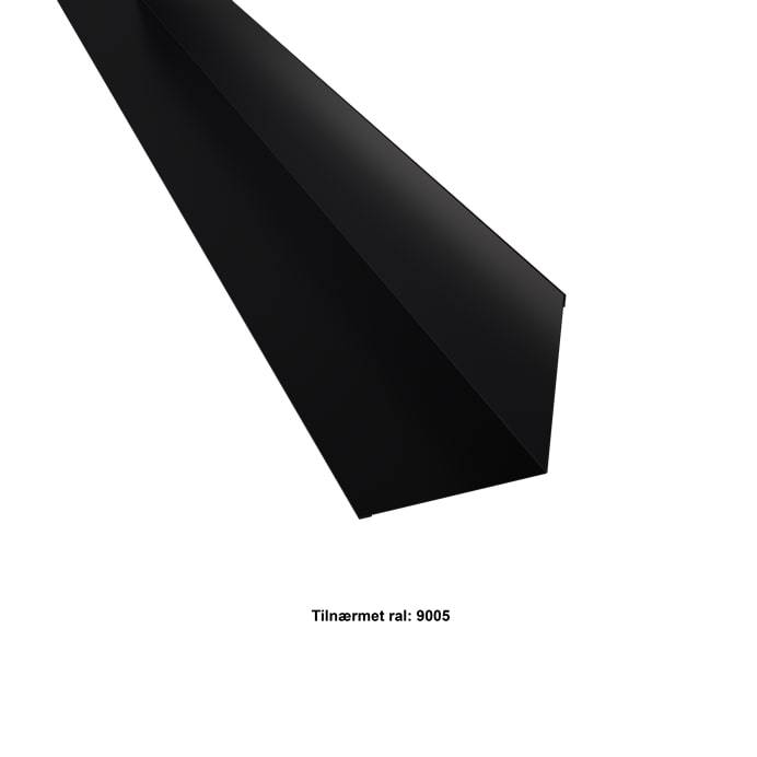 Indvendigt Hjørne Stor. 120-120x2000 Mm. - Hvid - 20 års Garanti (0,50) - Profilmetal A/S