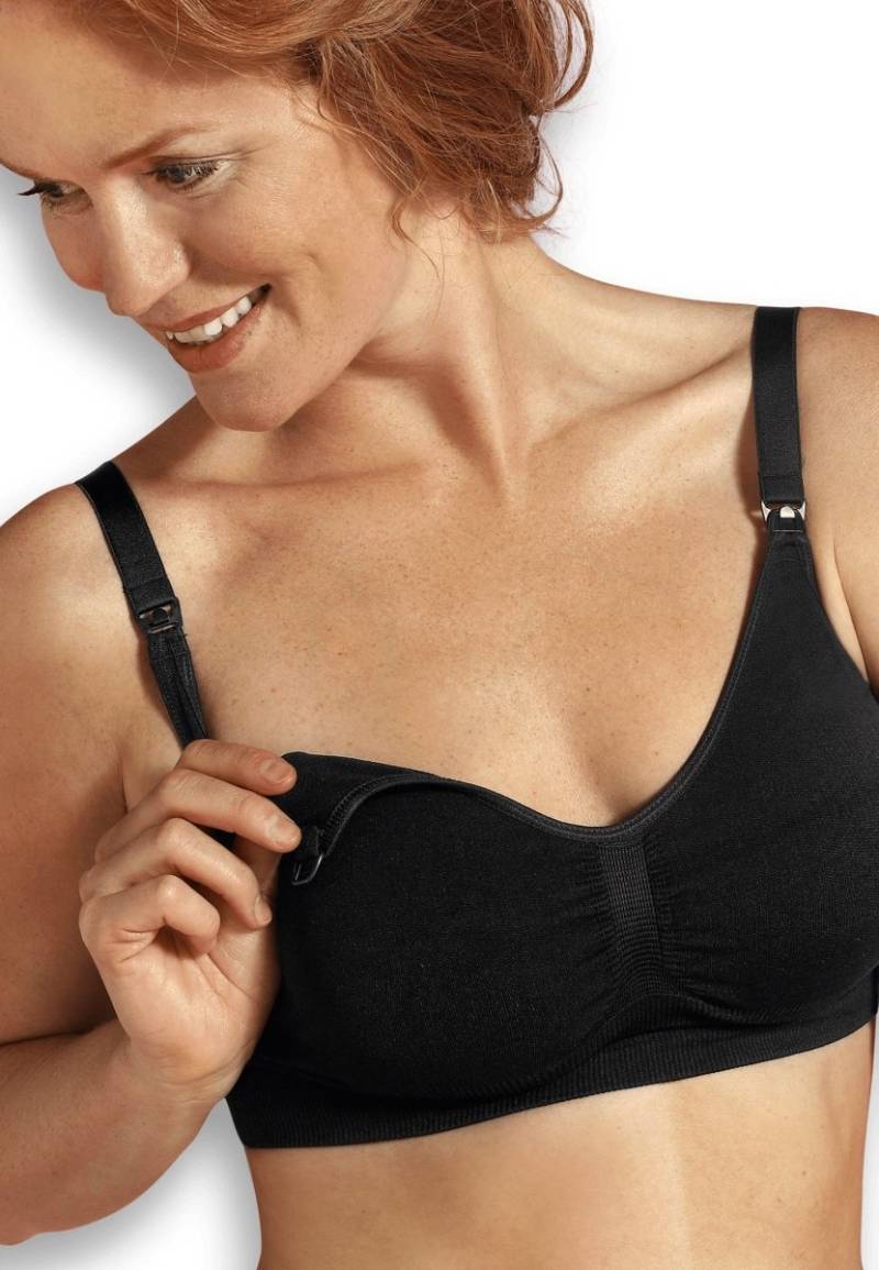 Carriwell Graviditets - & Amme - Bh (original Seamless), Sort - Carriwell - Lingerie - Buump