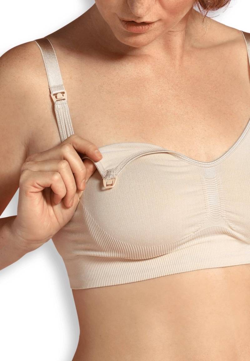Carriwell Graviditets - Og Amme - Bh (original Seamless), Beige/Honey - Carriwell - Lingerie - Buump
