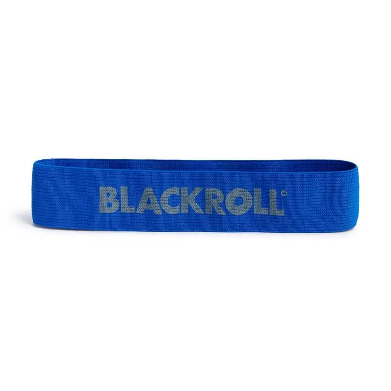 Blackroll Loop Band Træningselastik - Hård Modstand (l: 30 Cm). God Til Mobilitetstræning, Opvarmning Og Funtionel Træning