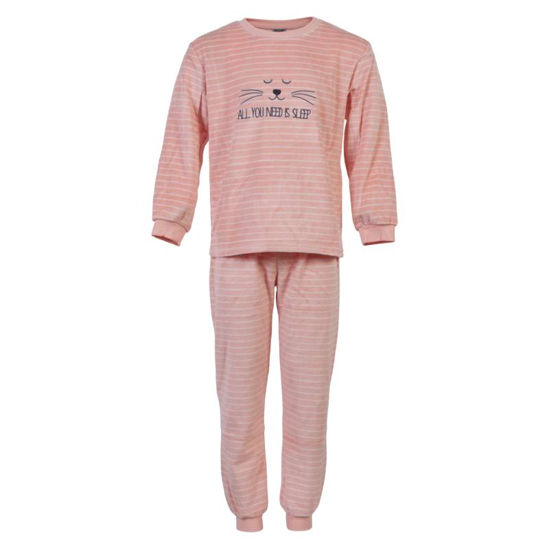 Outfitter Pige Nattøjssæt - Peach - 92