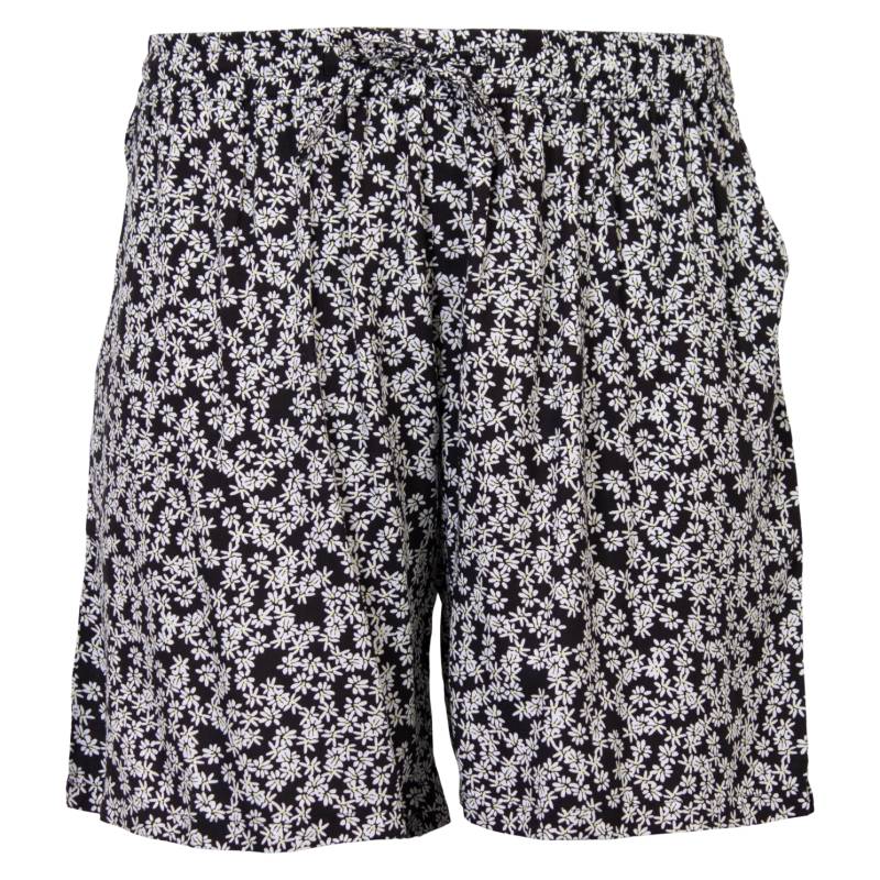 Zbyz Dame Shorts Plus Size - Flower Print - 42/44
