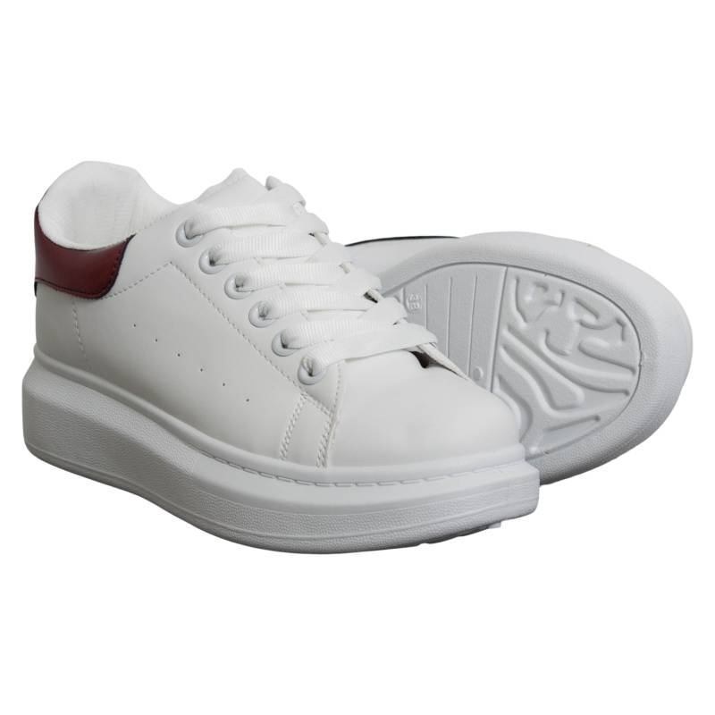 Dame Sneakers - Bordeaux - 38 - Nn