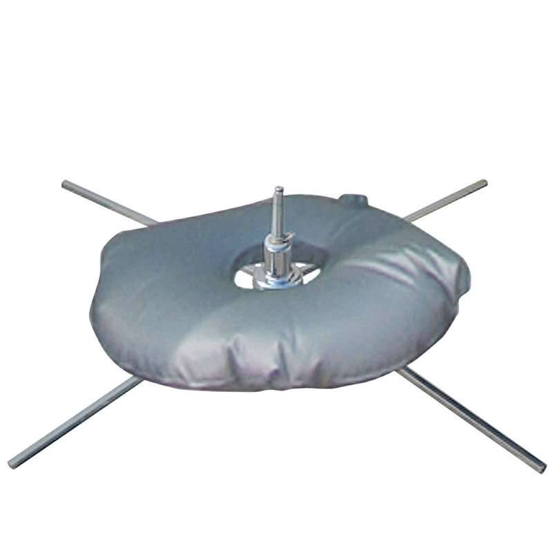 Cross Flag Base, Krydsfod Og Vandpose Til Beach-Flag