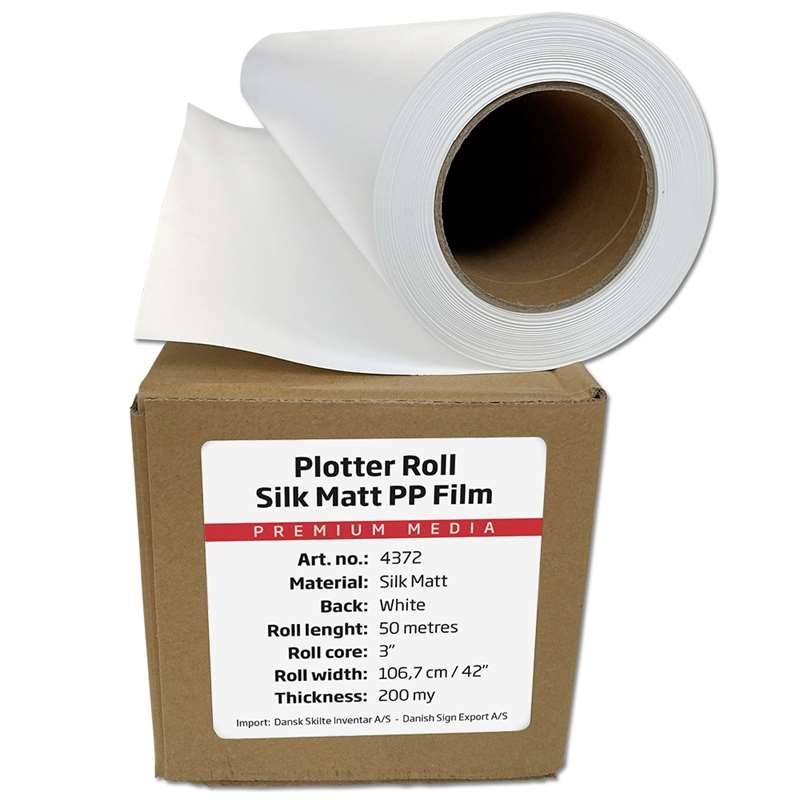 Plotter Roll Silk Matt Pp Film