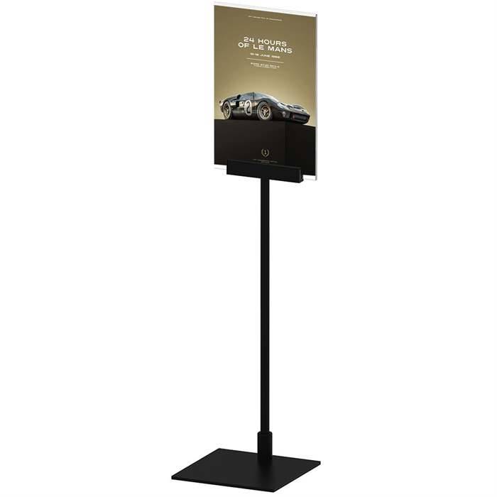 Design Stand, Bordskilt Med Vertikal Akrylholder, A5