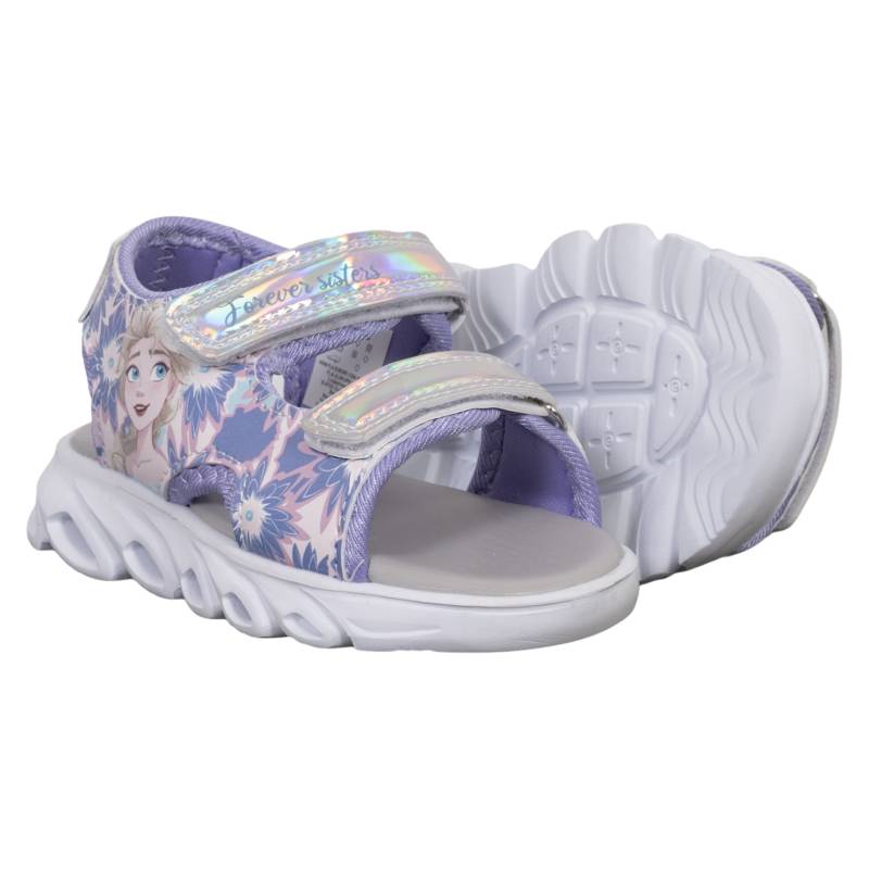 Disney Frozen Pige Sandaler M. Blink - Lilla/Sølv - 24