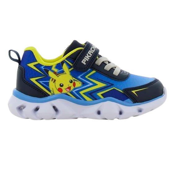 Pokémon Pikachu Børne Sneakers M. Blink - Navy/Blå - 27 - Nn