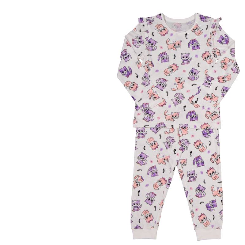 Crossbow Pige Nattøjssæt - Lilac - 122/128