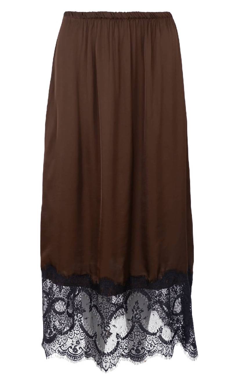 Black Colour Nederdel - Isabella - Coffee
