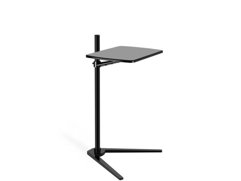 Wergon - Willow Lounge - Laptop / Tablet / Monitor - Justerbar Stand Med Bord - H:30-90cm - Sort