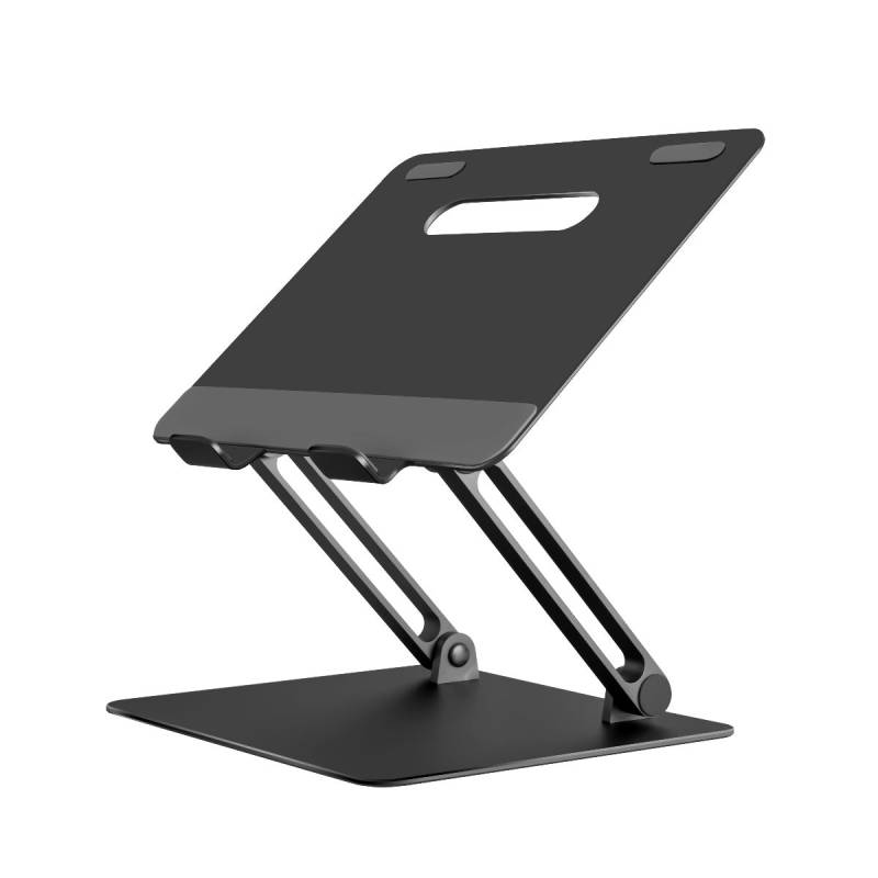 Wergon - Erik - Laptop/Macbook - Justerbar Alu Desktop Design Holder 11-17" - Sort