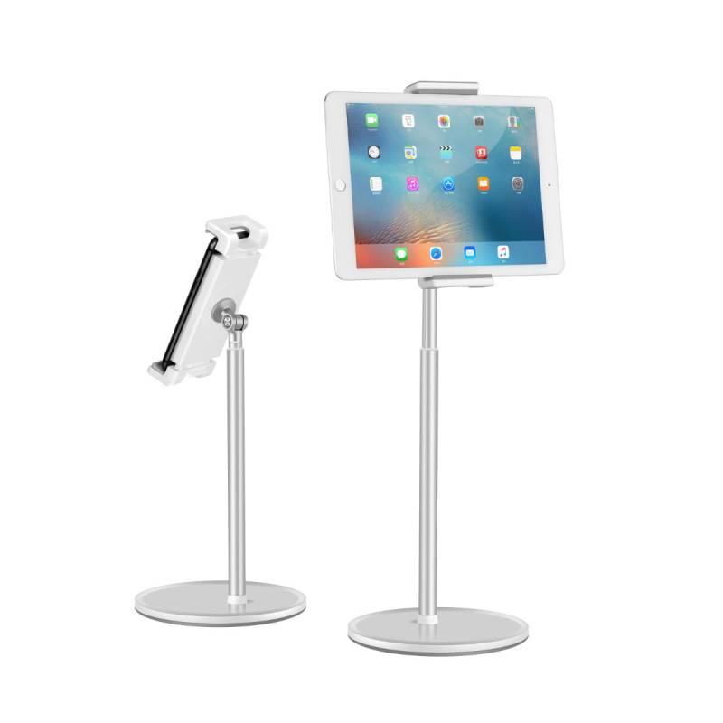 Wergon - Tinna - Iphone / Smartphone / Tablet - Aluminium Fleksibel Design Holder 4,7-12,9" - Sølv