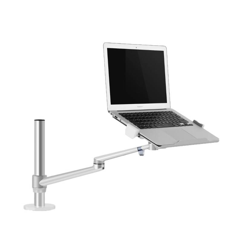 Wergon - Vilfred - Laptop/Skærm Holder - Justerbar 360 Grader -11-17" - Sølv