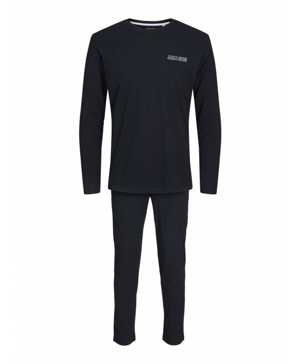 Jack & Jones Pyjamas/Loungesæt I Sort Til Herre - Gaveæske
