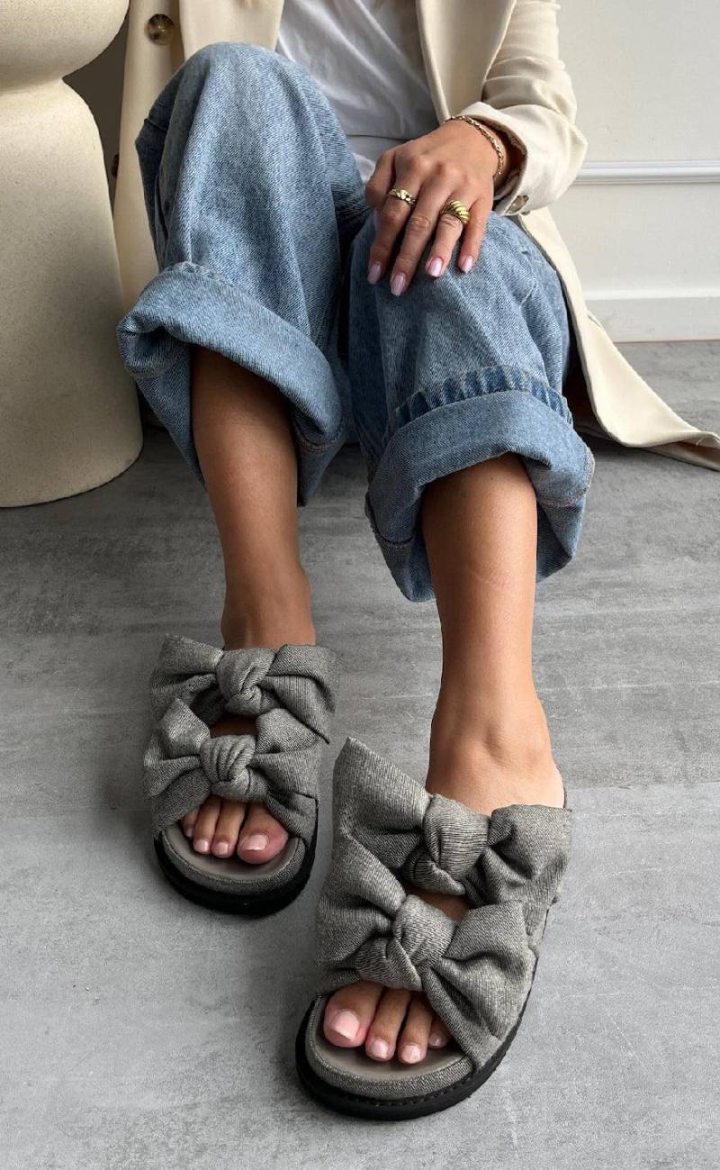 Copenhagen Shoes Sandaler - Summer Dream Denim - Grey Denim